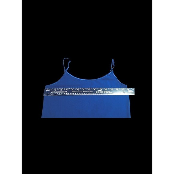 BOZZOLO Basic Cami Camisole Tank Top, ROYAL BLUE, Women's Size Large, NWOT - Picture 4 of 7